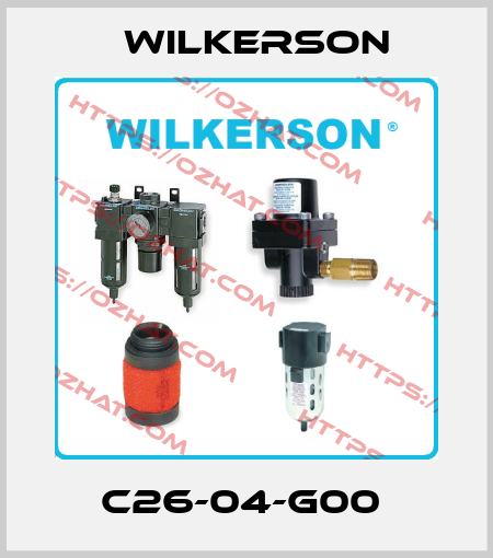 C26-04-G00  Wilkerson