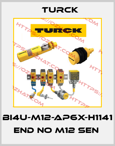 BI4U-M12-AP6X-H1141 END NO M12 SEN  Turck