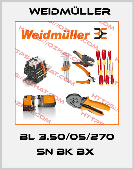 BL 3.50/05/270 SN BK BX  Weidmüller