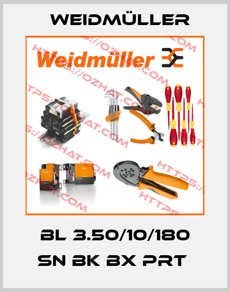 BL 3.50/10/180 SN BK BX PRT  Weidmüller