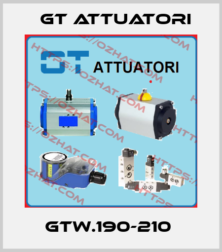 GTW.190-210  GT Attuatori