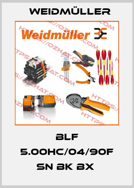BLF 5.00HC/04/90F SN BK BX  Weidmüller