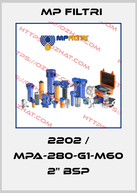 2202 / MPA-280-G1-M60    2" BSP MP Filtri