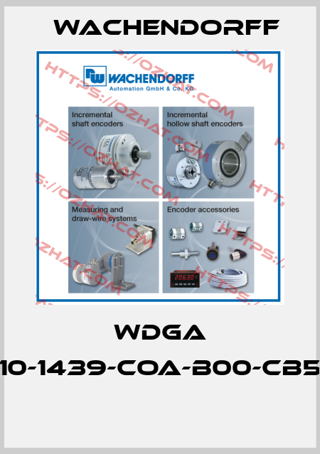 WDGA 58B-10-1439-COA-B00-CB5-G28  Wachendorff