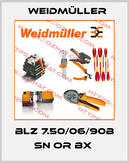 BLZ 7.50/06/90B SN OR BX  Weidmüller