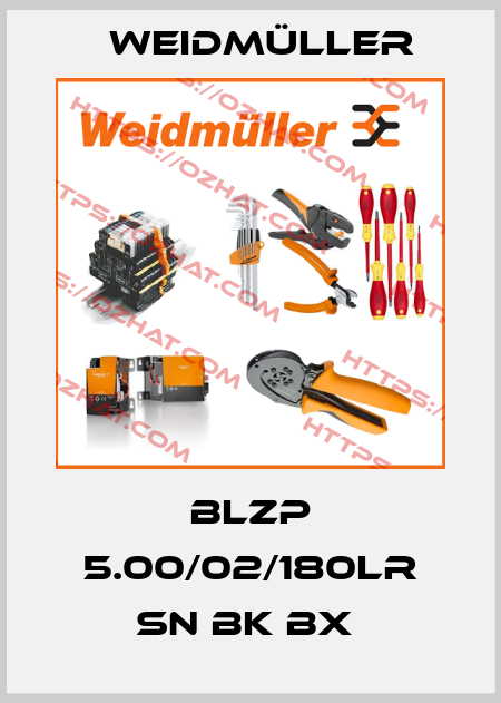 BLZP 5.00/02/180LR SN BK BX  Weidmüller