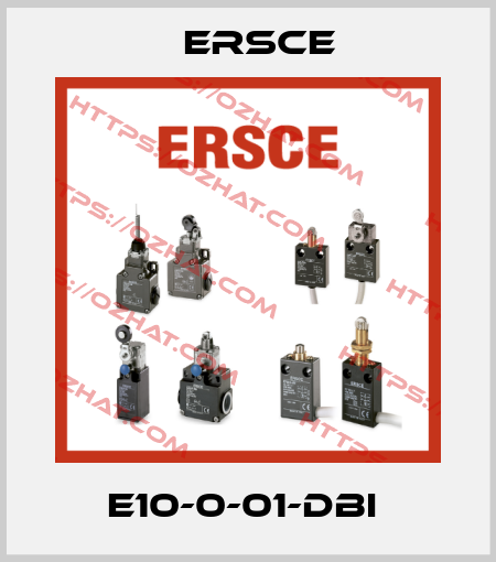 E10-0-01-DBI  Ersce