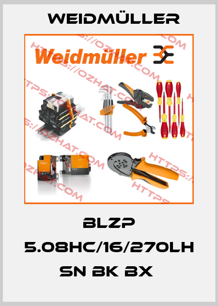 BLZP 5.08HC/16/270LH SN BK BX  Weidmüller