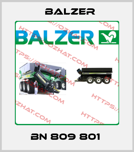 BN 809 801  Balzer