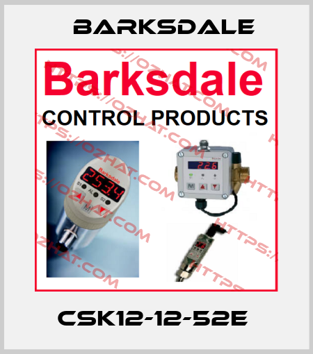 CSK12-12-52E  Barksdale
