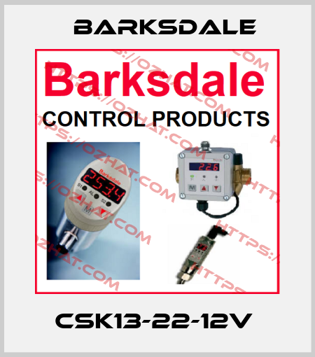 CSK13-22-12V  Barksdale