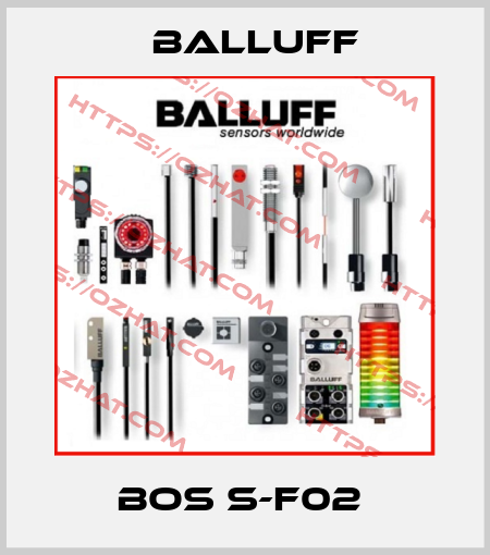 BOS S-F02  Balluff