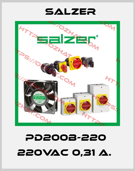 PD200B-220  220VAC 0,31 A.   Salzer