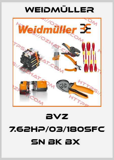 BVZ 7.62HP/03/180SFC SN BK BX  Weidmüller