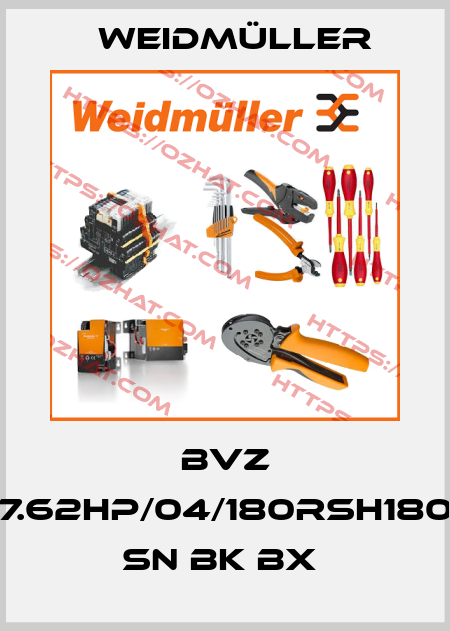 BVZ 7.62HP/04/180RSH180 SN BK BX  Weidmüller