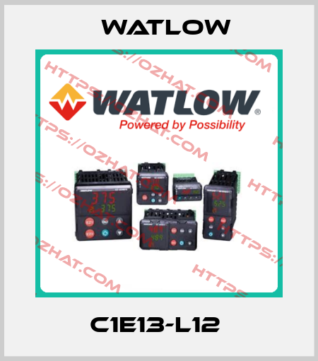 C1E13-L12  Watlow
