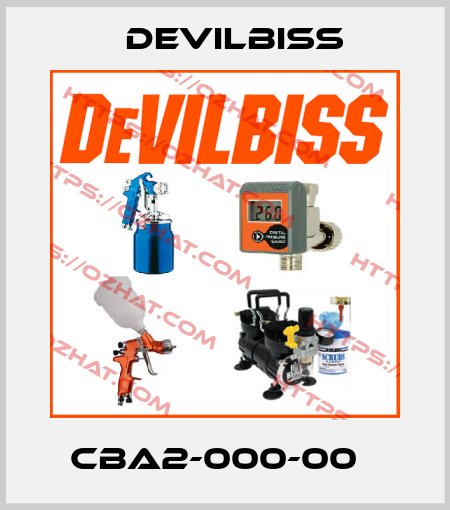 CBA2-000-00   Devilbiss