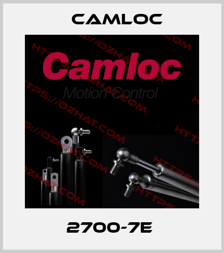 2700-7E  Camloc