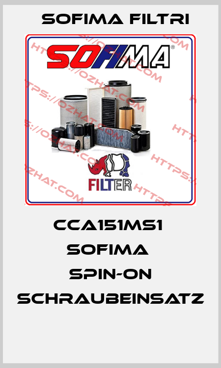 CCA151MS1  SOFIMA  SPIN-ON Schraubeinsatz  Sofima Filtri
