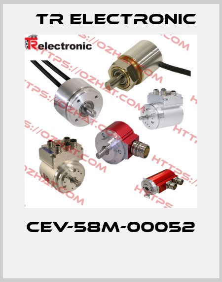 CEV-58M-00052  TR Electronic