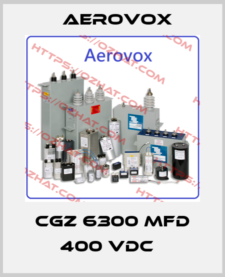 CGZ 6300 MFD 400 VDC   Aerovox