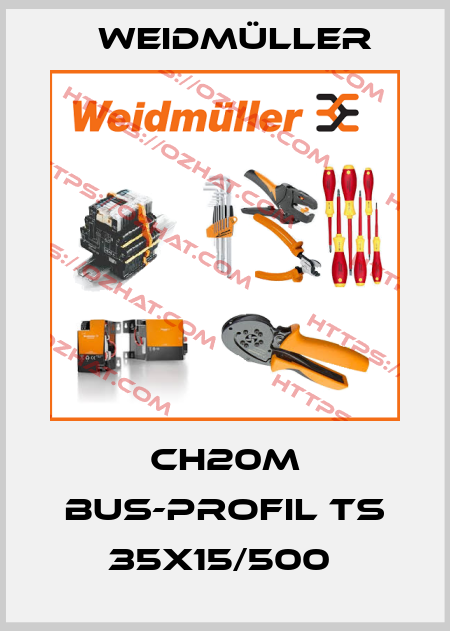 CH20M BUS-PROFIL TS 35X15/500  Weidmüller