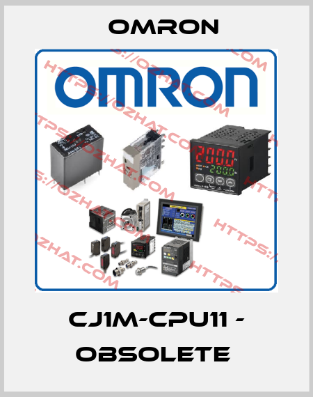 CJ1M-CPU11 - OBSOLETE  Omron