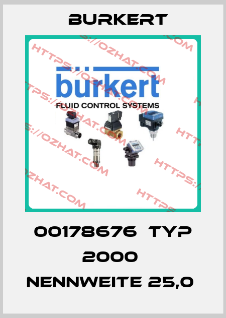 00178676  TYP 2000  NENNWEITE 25,0  Burkert