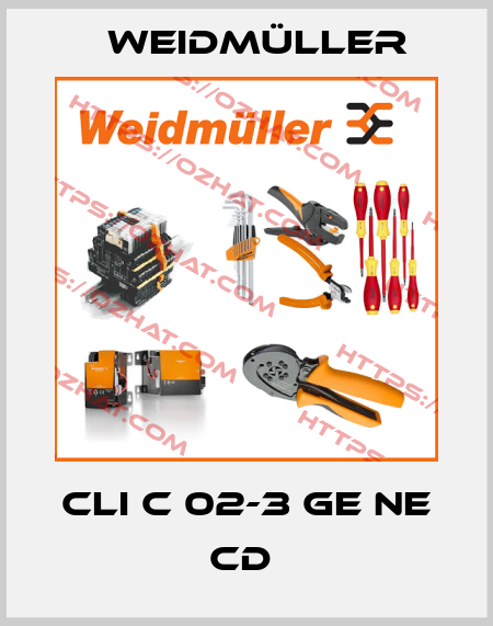 CLI C 02-3 GE NE CD  Weidmüller