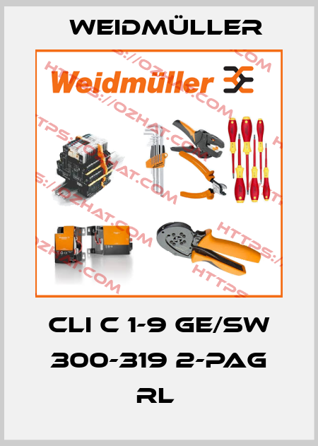 CLI C 1-9 GE/SW 300-319 2-PAG RL  Weidmüller