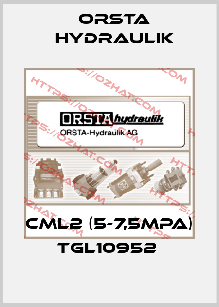 CML2 (5-7,5MPA) TGL10952  Orsta Hydraulik