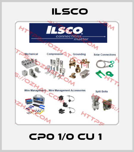 CP0 1/0 CU 1  Ilsco