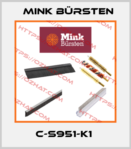C-S951-K1  Mink Bürsten