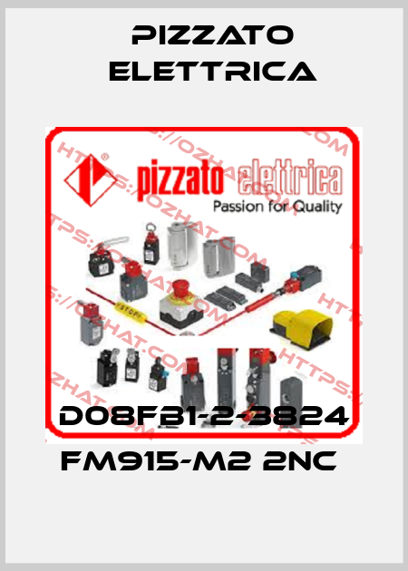 D08FB1-2-3824 FM915-M2 2NC  Pizzato Elettrica