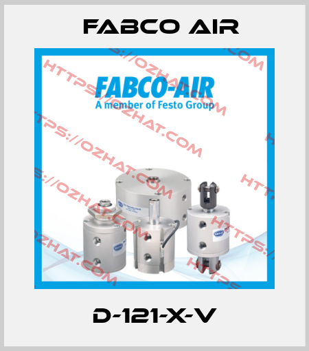 D-121-X-V Fabco Air