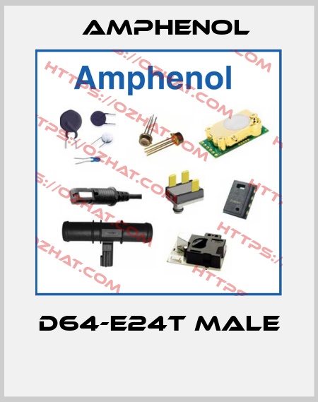 D64-E24T MALE  Amphenol