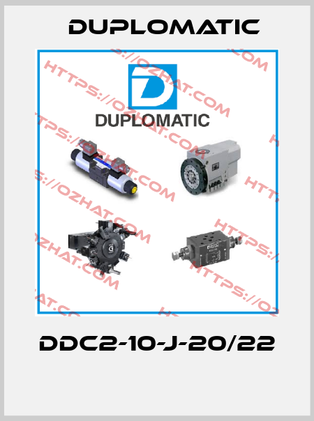 DDC2-10-J-20/22  Duplomatic