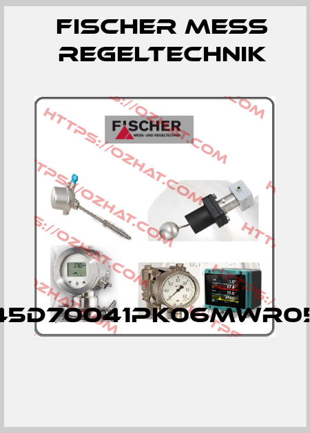 DE45D70041PK06MWR0500  Fischer Mess Regeltechnik