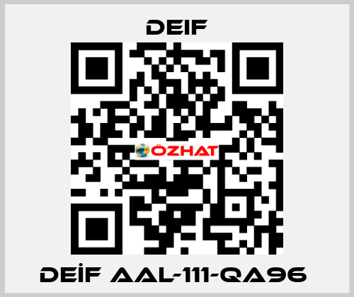 DEİF AAL-111-QA96  Deif