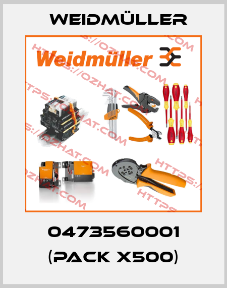 0473560001 (pack x500) Weidmüller