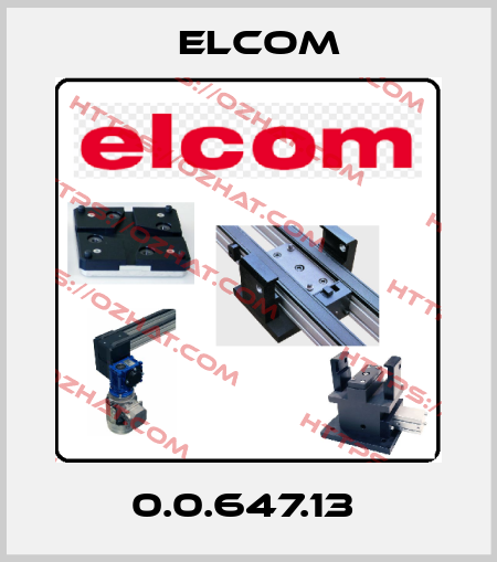 0.0.647.13  Elcom