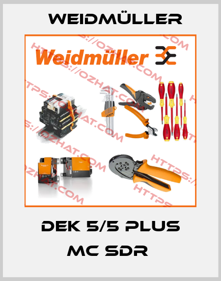 DEK 5/5 PLUS MC SDR  Weidmüller