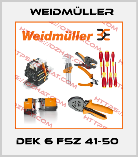 DEK 6 FSZ 41-50  Weidmüller