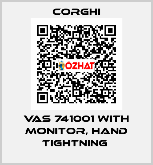 VAS 741001 with monitor, hand tightning  Corghi