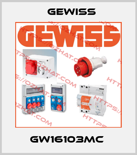 GW16103MC  Gewiss