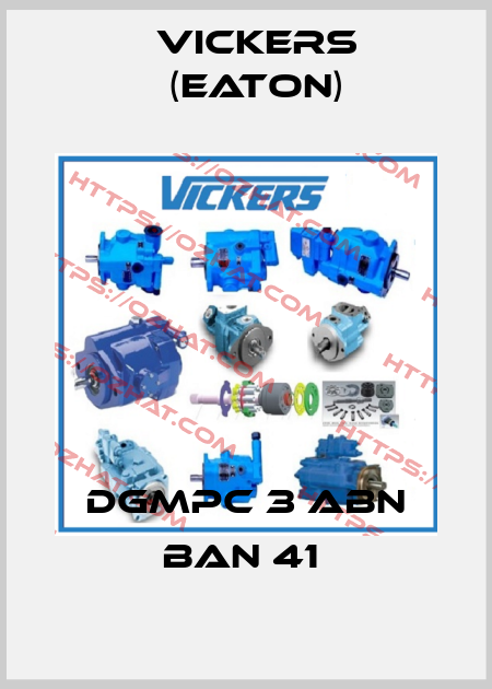 DGMPC 3 ABN BAN 41  Vickers (Eaton)