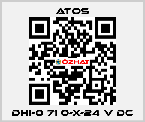 DHI-0 71 0-X-24 V DC Atos