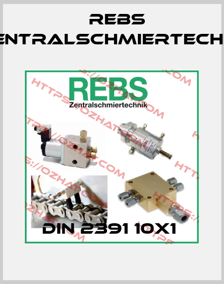 DIN 2391 10X1  Rebs Zentralschmiertechnik