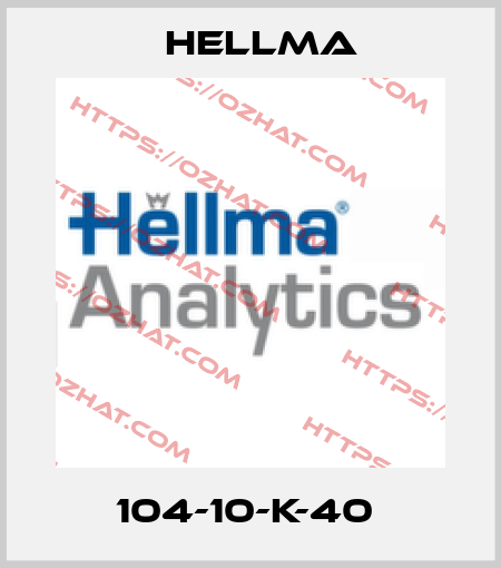 104-10-K-40  Hellma