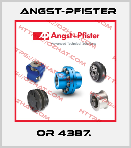 OR 4387.  Angst-Pfister